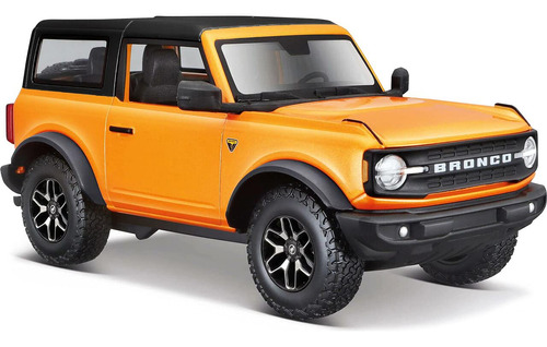 Ford Bronco Badlands Naranja Metalico Tapa Negra Edicion 1
