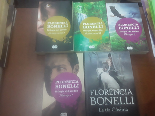 Libros De Florencia Bonelli - Lote X 5 Tia Cosima Almanegra (Usado)