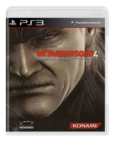 Metal Gear Solid 4 Ps3 Semi Novo Mídia Física (Recondicionado)