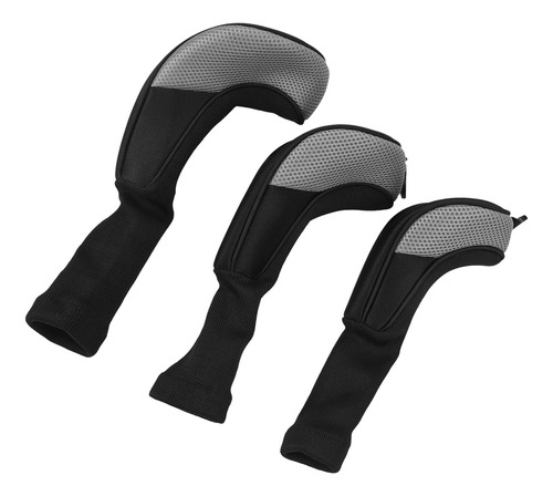 Cubrecabezas Club Headcover, 3 Unidades, 1 3/5 Pulgadas, Mal