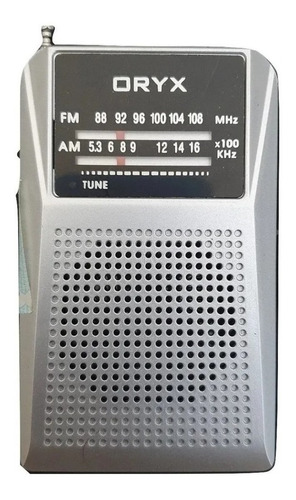 Radio Portatil Portable Bolsillo Am Fm Con Parlante A Pila