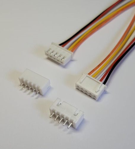 Conector Xh 5 Vias Passo 2,54mm Macho/fêmea (10 Pares)