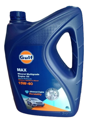 Gulf Max Mineral 15w40 X4l