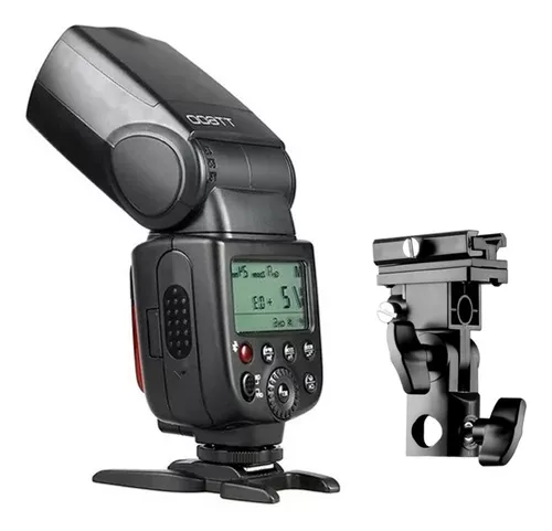 Flash Godox Tt600 Inalámbrico Speedlite + Bracket Soporte B