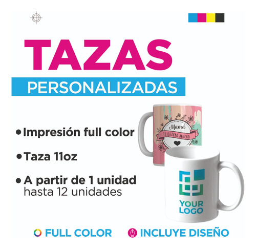 Tazas Sublimadas Personalizadas 