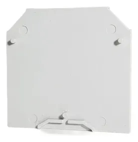 Tapa Bornera De Paso 16 A 35mm Zoloda Bpn Riel Din Pack X10