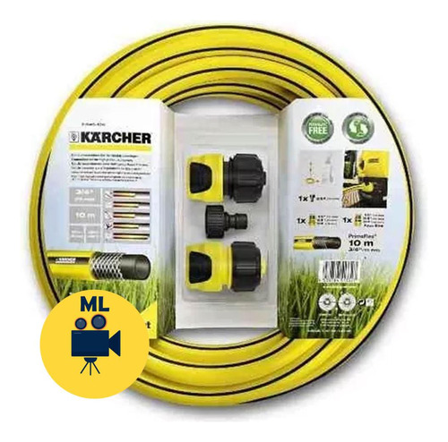 Manguera Reforzada 10 Metros Con Acoples Karcher G P