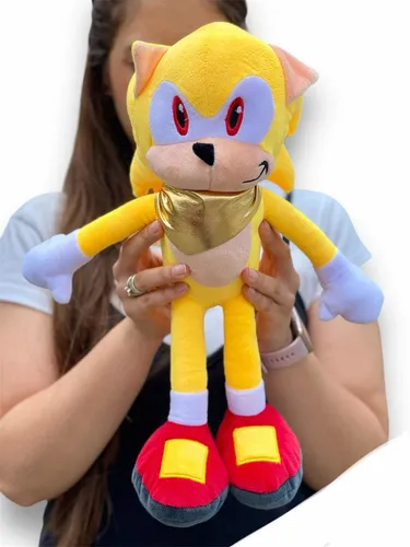 Sonic Peluche 40cm Perfumado Obsequios