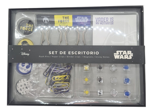 Set De Escritorio De Star Wars Clips Superclips Chinches