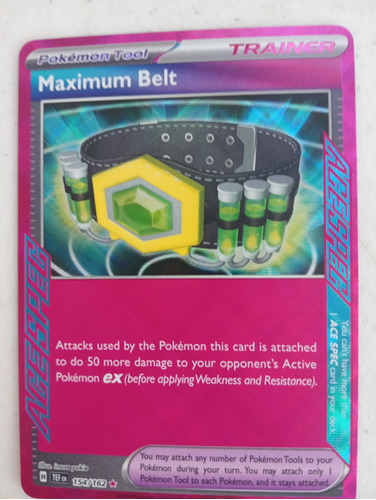 Pokemon Máximum Belt 