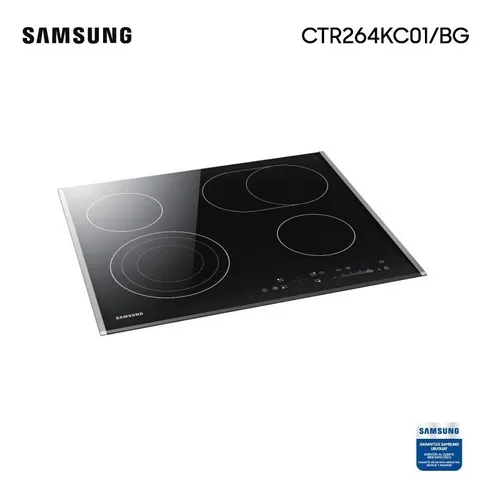 Anafe eléctrico - Samsung CTR264 220V color negro - 4 hornallas