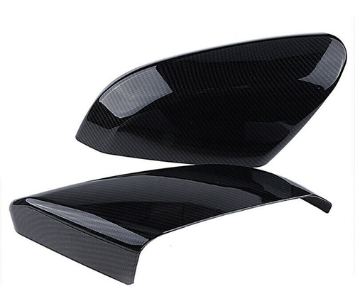 Real Carbon Fiber Black Color Side Mirror Cap Cover For  Wfb