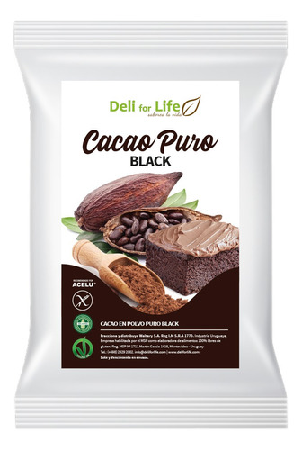 Cacao Puro Black 250 G