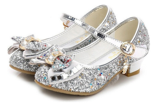 Zapatos De Niña Sandalias Princesa Zapatillas De Cristal