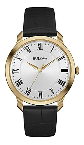 Bulova Reloj De Vestir De Acero Inoxidable Con Correa