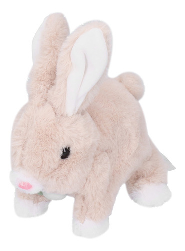 Muñeco De Peluche Eléctrico Para Mascotas, Lindo Conejo De S