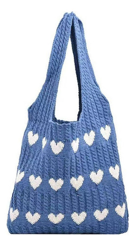 Bolso De Hombro De Moda De Punto Love B [u]