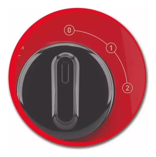 Licuadora Moulinex Optimix Plus 550 W 2 Lts Rojo Refabricado (Reacondicionado)