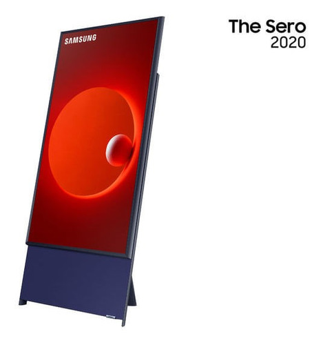 Samsung Smart Tv 43 Qled 4k The Sero 2020 Tela Vertical