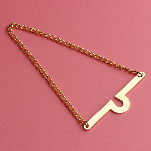 L Broche De Cadena Con Barra De Joyería For Hombre De 2