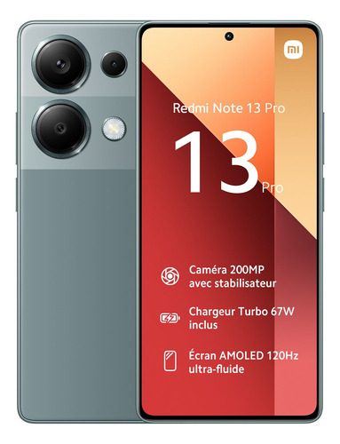 Xiaomi Redmi Note 13 Pro 4g 256 X 8 - 6 Cuotas Sin Intereses