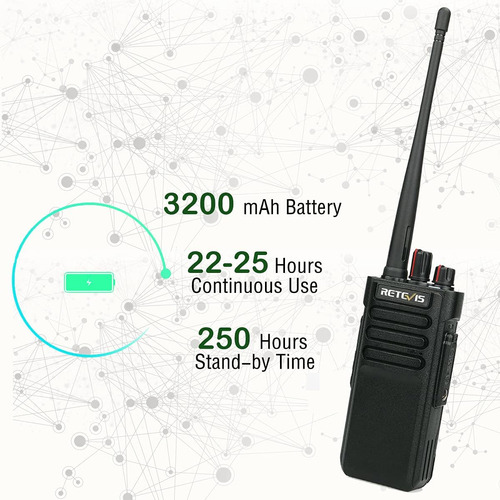 Retevis Rt29 Radios De 2 Vías De Largo Alcance