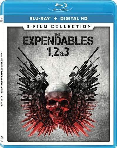 Blu Ray The Expendables 1 2 3 Trilogy Stallone 