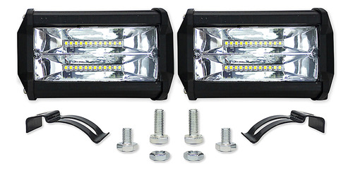 Tunelight Set De Faros 24 Leds Para Autos Todo Terreno 96w