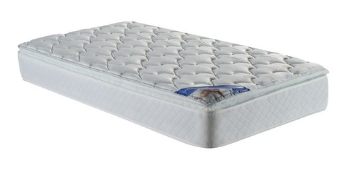 Imagen 6 de 10 de Colchon 1 Plaza 1/2 Resortes Inducol April 90x190 Pillow