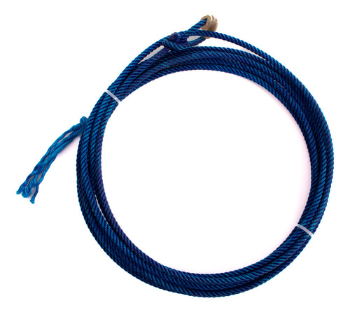 Laço Corda Infantil Precison Ropes 5,5 Mts 3 Tentos Cor Azul