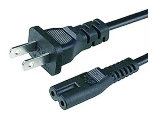 Cable de poder enchufe de poder universal 220v Tipo 8 Maquina electricas  impresoras etc - ImporMaipú
