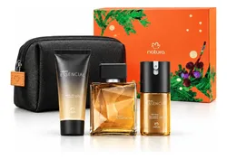 Presente Kit Natura Essencial Clássico Tradicional Masculino Original - R$ 195,41