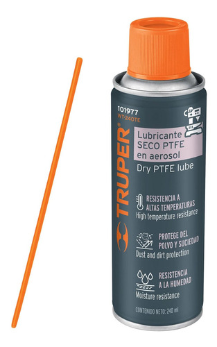 Lubricante Seco Ptfe En Aerosol 240 Ml 101977