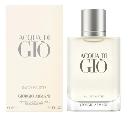 Perfume Giorgio Armani Acqua Di Gio Recargable Edt 100ml