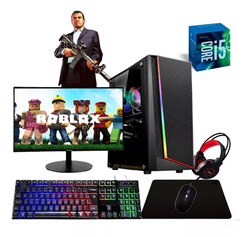 Pc gamer completo jogar roblox