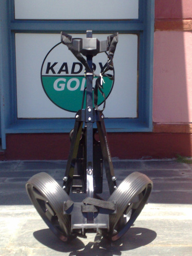 Carro Manual Golf Caddytek Junior - 2 Ruedas Color Negro