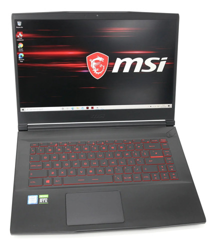 Msi Gf65 Thin Black 15.6 Gaming Notebook 