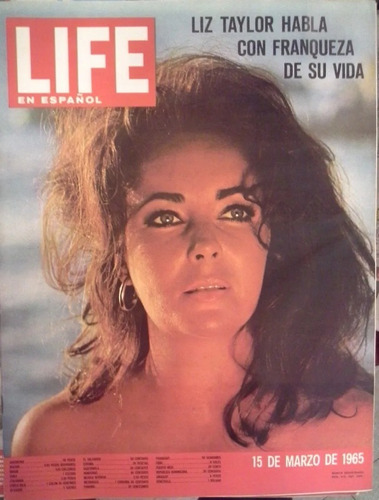 Revista Life En Español 15 De Marzo 1965. Volumen 25 Núm 6