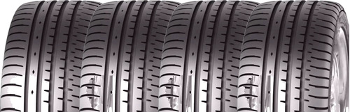 Kit de 4 llantas Accelera PCR (Neumáticos para automóviles) PHI 205/45R18 90-600kg Y