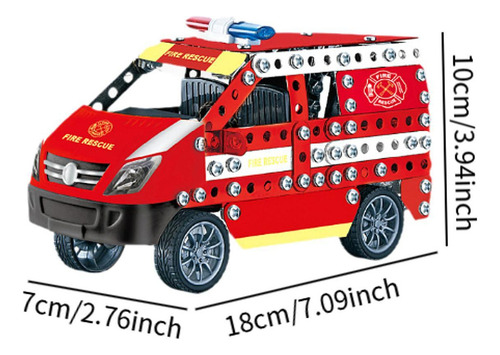 Kits De Modelos De Automóviles, Juegos Camión De Bomberos