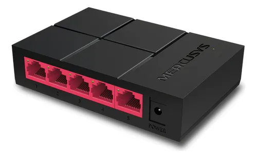 Switch Escritorio 5 Puertos Internet Rj45 10/ 100/ 1000mbps