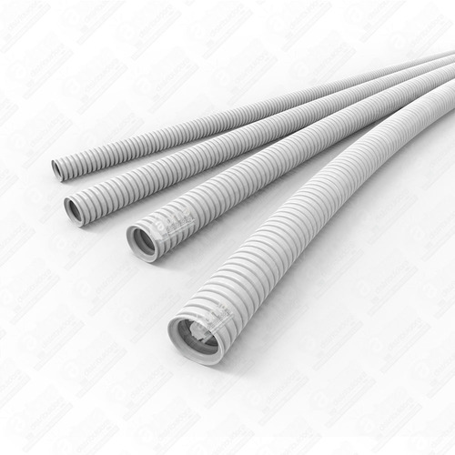 Caño Corrugado Blanco 1 Pulgada Genrod X 25mts Iram