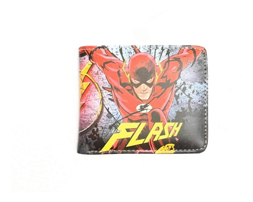 Billetera Flash Dc Comics Local Yael Marroquineria