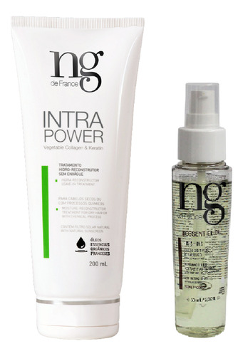 Kit Ng De France Intra Power Hidrat 200ml + Biossentiel 60ml