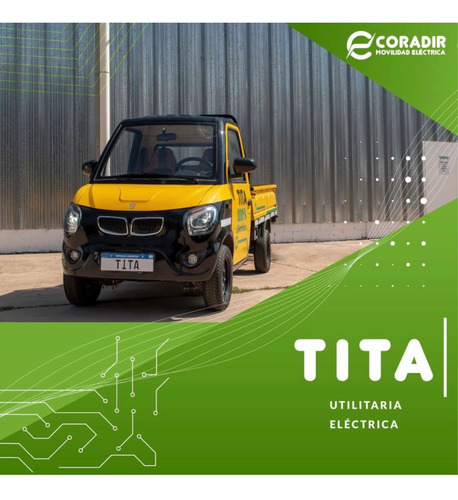 Imagen 7 de 16 de Coradir Tita Eléctrica Utilitaria Eléctrica