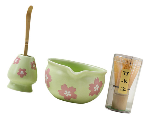 4 Piezas Set Matcha Bowl Para Del Té Ceremonía Estilo B