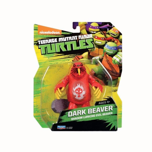 Figuras Tortugas Ninja Tmnt Dark Beaver Original Playmates