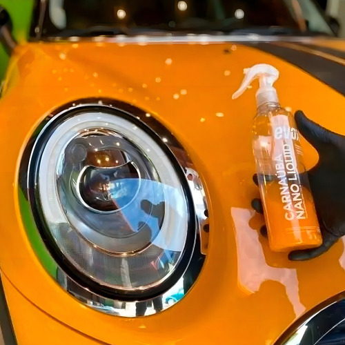 Cera de carnauba líquida para automóviles Evox Nano Liquid, 500 ml