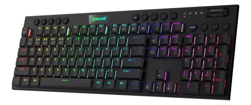Teclado Gamer Bluetooth Redragon Horus K618 Fs Wireless Esp