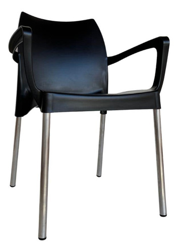 Kit 6 Cadeiras Poltronas Plástico Jardim Área Externa